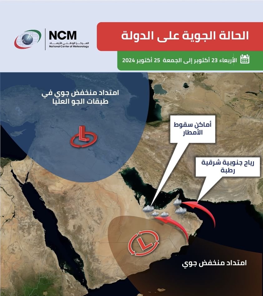 الحالة الجوية من الغد وحتى الجمعة 1 الحالة الجوية من الغد وحتى الجمعة