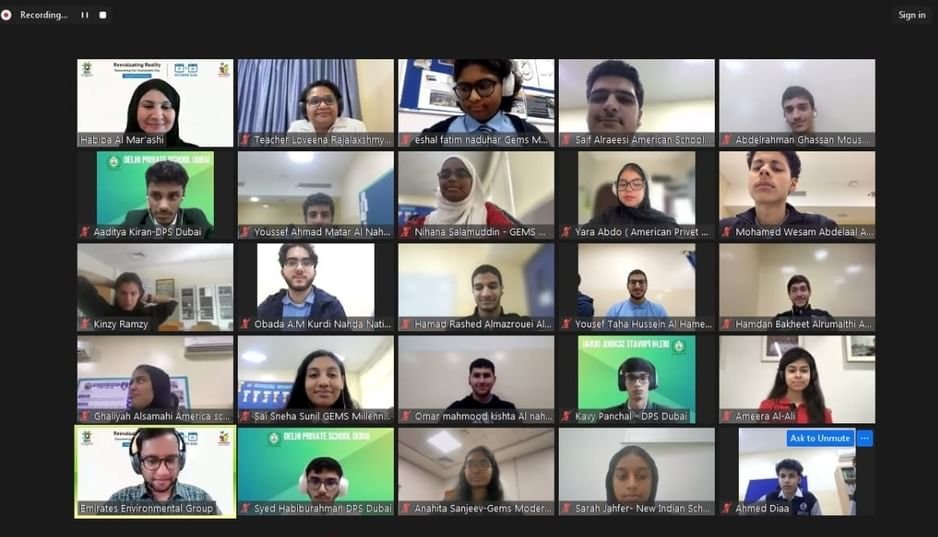 مجموعة عمل الإمارات للبيئة تختتم الدورة الـ24 من ورش الطلبة 1 مجموعة عمل الإمارات للبيئة تختتم الدورة الـ24 من ورش الطلبة