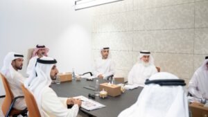 عمار بن حميد يترأس اجتماع مجلس أمناء مؤسسة حميد بن راشد الخيرية