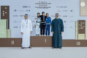 خالد بن محمد بن زايد يشهد الجولة الرابعة من بطولة خالد بن محمد بن زايد للجوجيتسو