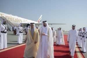 نيابة عن رئيس الدولة.. منصور بن زايد يحضر القمة الثالثة لحوار التعاون الآسيوي التي افتتحها أمير قطر
