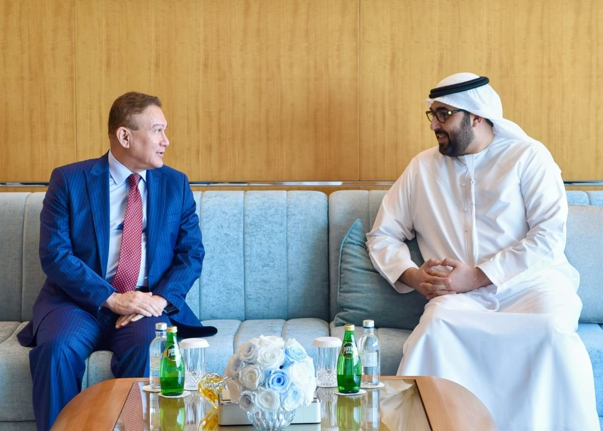ولي عهد أم القيوين يستقبل سفير كازاخستان 1 ولي عهد أم القيوين يستقبل سفير كازاخستان