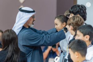 خالد بن محمد بن زايد يشهد الجولة الرابعة من بطولة خالد بن محمد بن زايد للجوجيتسو