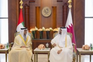 نيابة عن رئيس الدولة.. منصور بن زايد يحضر القمة الثالثة لحوار التعاون الآسيوي التي افتتحها أمير قطر