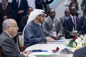 رئيس الدولة يحضر أعمال قمة "بريكس" التي افتتحها الرئيس الروسي