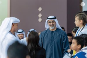 خالد بن محمد بن زايد يشهد الجولة الرابعة من بطولة خالد بن محمد بن زايد للجوجيتسو