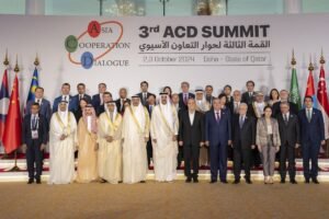 نيابة عن رئيس الدولة.. منصور بن زايد يحضر القمة الثالثة لحوار التعاون الآسيوي التي افتتحها أمير قطر