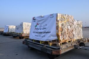 محملة بـ 40 طناً.. الإمارات ترسل الطائرة الثانية عشرة من المساعدات الإغاثية للأشقاء اللبنانيين