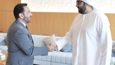 ولي عهد أم القيوين يستقبل سفير جمهورية فنزويلا البوليفارية