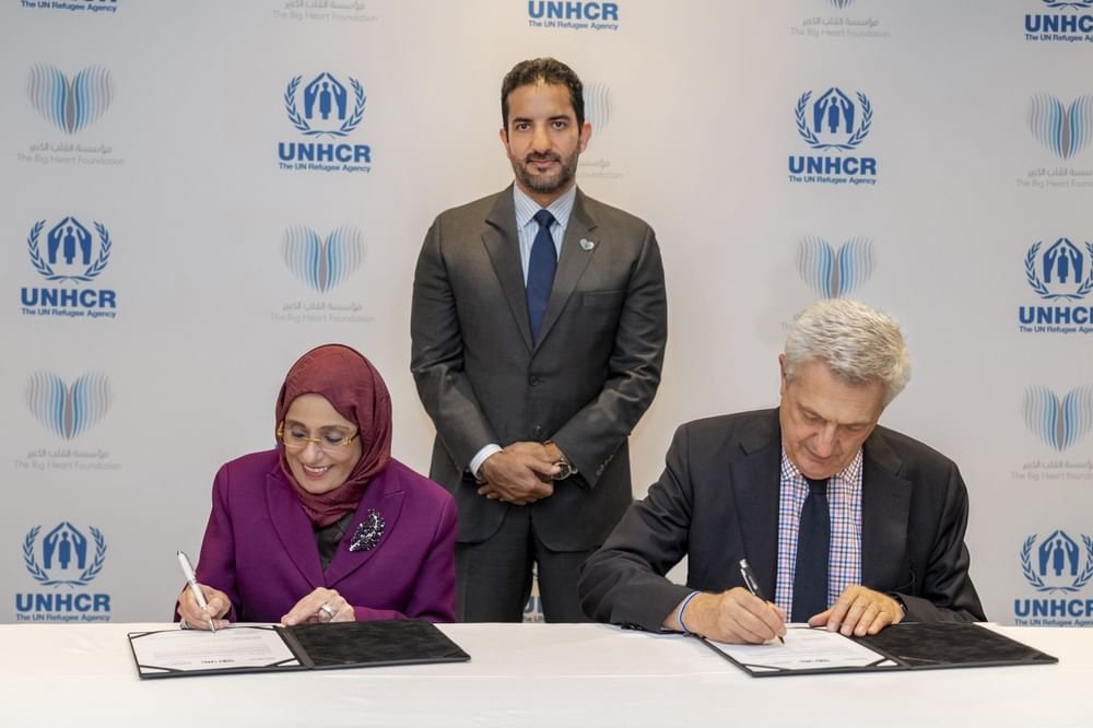 جواهر القاسمي تعتمد تجديد الأمم المتحدة لقبها مناصرة بارزة للأطفال اللاجئين 1 جواهر القاسمي تعتمد تجديد الأمم المتحدة لقبها مناصرة بارزة للأطفال اللاجئين