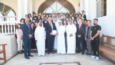 وفد اقتصادي كوري يبحث التعاون الاقتصادي المشترك فى رأس الخيمة