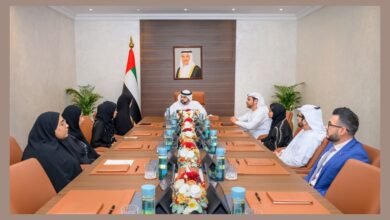 محمد الشرقي يلتقي اللجنة العليا المنظمة لمعرض الفجيرة لكتاب الطفل ويطلّع على نتائجه وإحصائياته