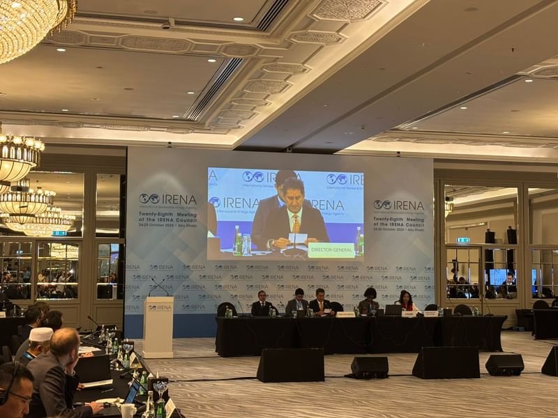 "آيرينا" تعقد اجتماع مجلسها الـ 28 في أبوظبي قبيل مؤتمر "COP29" 1 "آيرينا" تعقد اجتماع مجلسها الـ 28 في أبوظبي قبيل مؤتمر "COP29"