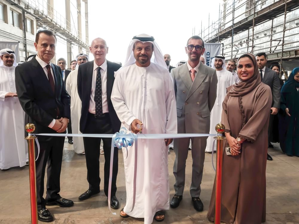 "أبوظبي لبناء السفن" تحتفل بوضع عارضة السفينة “ربدان” FA-400 1 "أبوظبي لبناء السفن" تحتفل بوضع عارضة السفينة “ربدان” FA-400