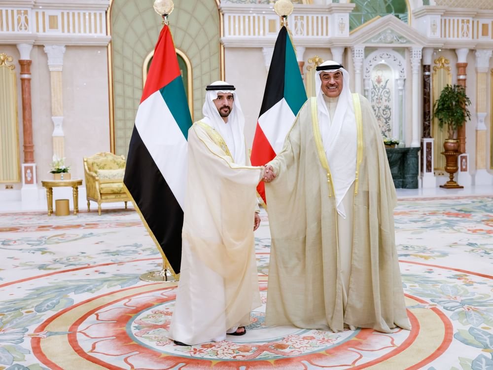 حمدان بن محمد يبحث مع ولي عهد الكويت آفاق النهوض بالشراكة الاستراتيجية بين البلدين 1 حمدان بن محمد يبحث مع ولي عهد الكويت آفاق النهوض بالشراكة الاستراتيجية بين البلدين