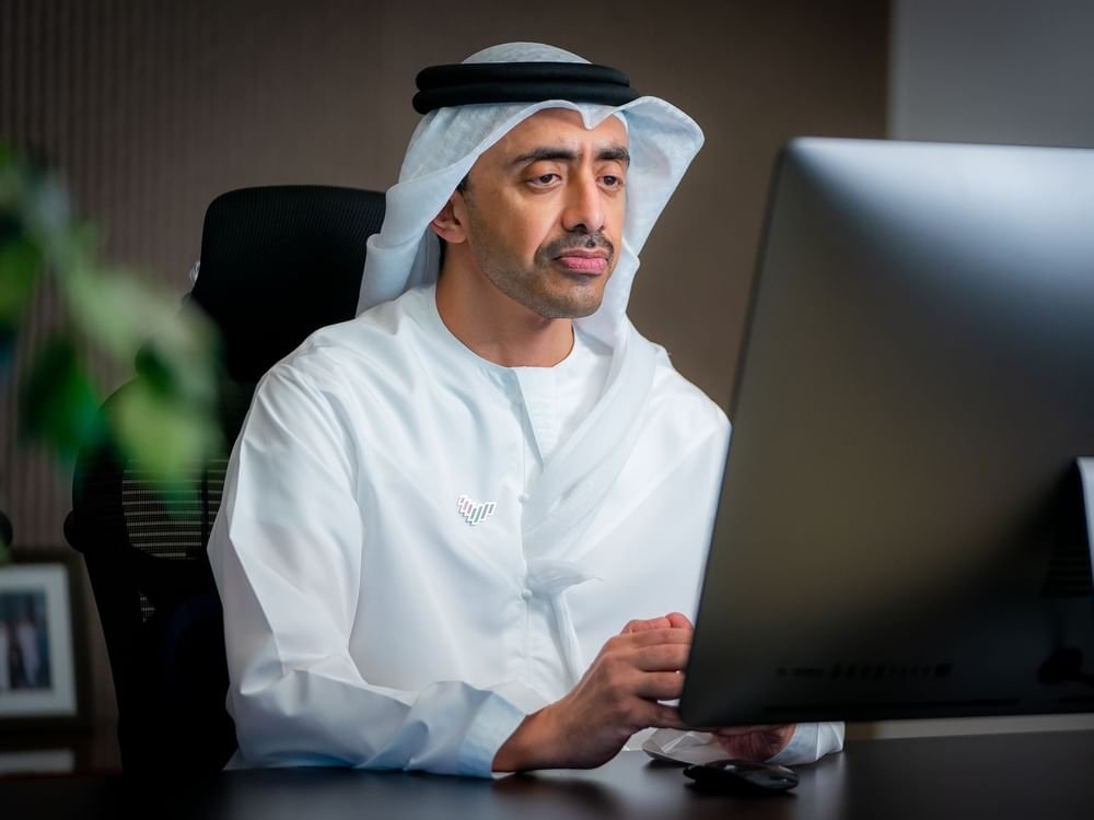 عبدالله بن زايد يترأس الاجتماع الثاني للجنة التوجيهية لمجموعة "بريكس" 1 عبدالله بن زايد يترأس الاجتماع الثاني للجنة التوجيهية لمجموعة "بريكس"