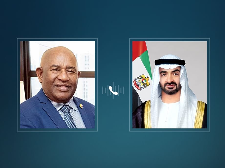رئيس الدولة يتلقى اتصالاً هاتفياً من رئيس القمر المتحدة 1 رئيس الدولة يتلقى اتصالاً هاتفياً من رئيس القمر المتحدة