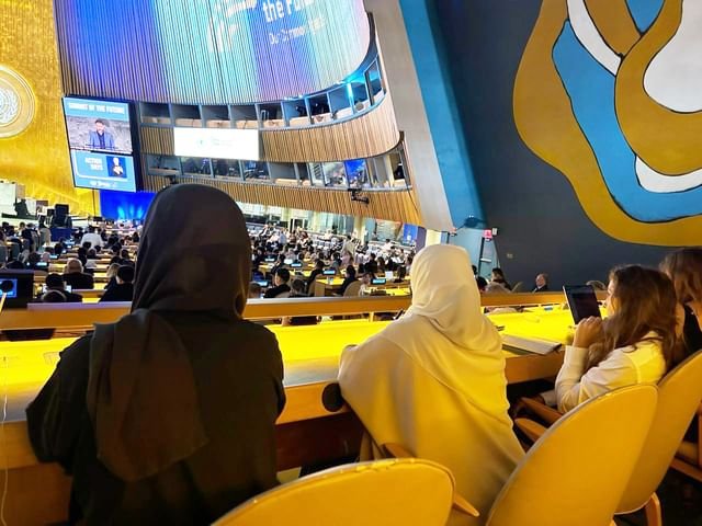 الشارقة للتمكين الاجتماعي يختتم مشاركته في مؤتمر القمة المعني بالمستقبل في نيويورك 1 الشارقة للتمكين الاجتماعي يختتم مشاركته في مؤتمر القمة المعني بالمستقبل في نيويورك