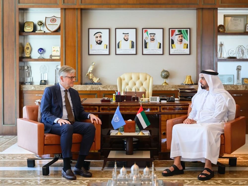 سيف بن زايد يلتقي المشاركين بورشة "أداء شرطة الأمم المتحدة" 1 سيف بن زايد يلتقي المشاركين بورشة "أداء شرطة الأمم المتحدة"