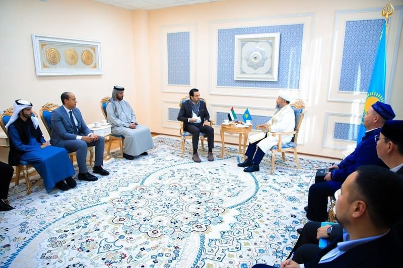 " مجلس حكماء المسلمين" والإدارة الدينية لمسلمي كازاخستان يبحثان تعزيز التعاون المشترك 1 " مجلس حكماء المسلمين" والإدارة الدينية لمسلمي كازاخستان يبحثان تعزيز التعاون المشترك