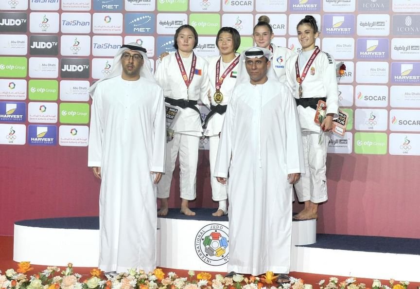 ذهبية لجودو الإمارات في أول أيام أبوظبي " جراند سلام" 1 ذهبية لجودو الإمارات في أول أيام أبوظبي " جراند سلام"
