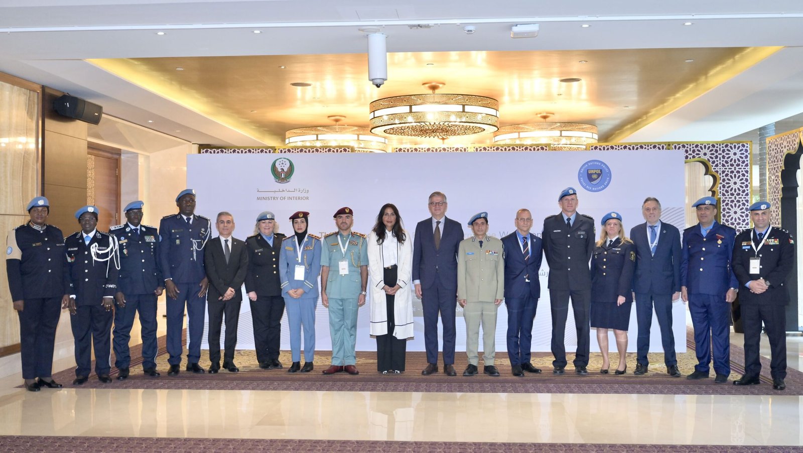 الداخلية تستضيف ورشة عمل أداء شرطة الأمم المتحدة لرؤساء عناصر الشرطة 1 الداخلية تستضيف ورشة عمل أداء شرطة الأمم المتحدة لرؤساء عناصر الشرطة