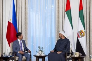 رئيس الدولة والرئيس الفلبيني يبحثان تعزيز علاقات التعاون بين البلدين