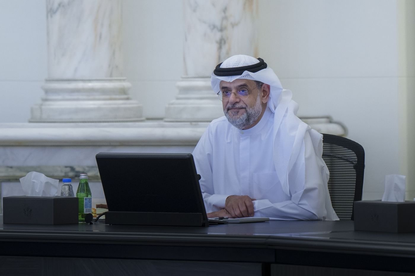 ولي عهد الشارقة يترأس اجتماع المجلس التنفيذي 1 ولي عهد الشارقة يترأس اجتماع المجلس التنفيذي