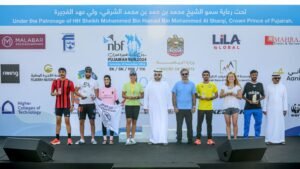 محمد الشرقي يتوّج الفائزين في سباق بنك الفجيرة الوطني للجري