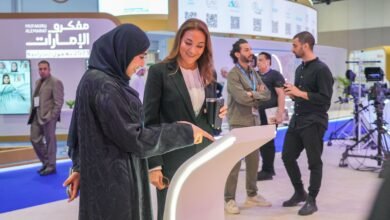 جناح رأس الخيمة يستقطب زوار الكونغرس العالمي للإعلام 2024