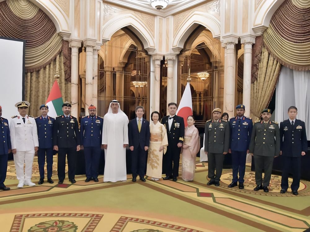 محمد مبارك فاضل المزروعي يحضر حفل سفارة اليابان في ذكرى "يوم قوات الدفاع الذاتي " 1 محمد مبارك فاضل المزروعي يحضر حفل سفارة اليابان في ذكرى "يوم قوات الدفاع الذاتي "