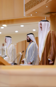محمد بن راشد يفتتح دور الانعقاد العادي الثاني من الفصل التشريعي الثامن عشر للمجلس الوطني الاتحادي