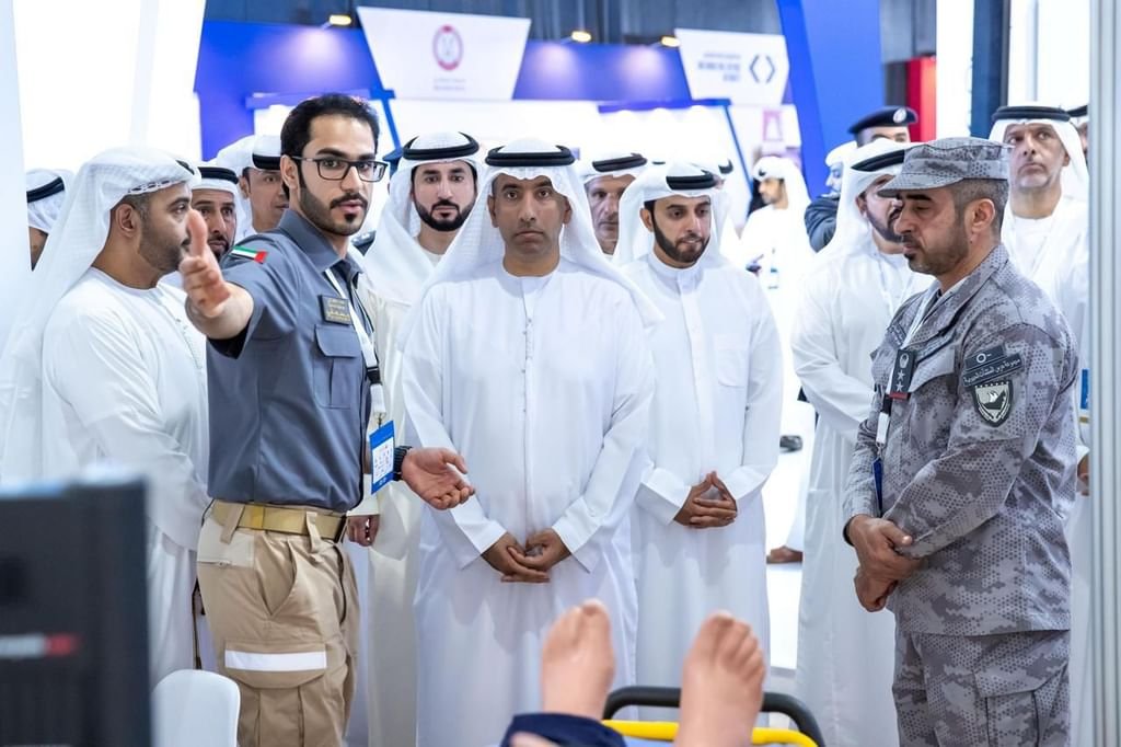 الإسعاف الوطني يستعرض أحدث تقنياته بملتقى مستشفيات الظفرة الصحي الـ3 1 الإسعاف الوطني يستعرض أحدث تقنياته بملتقى مستشفيات الظفرة الصحي الـ3
