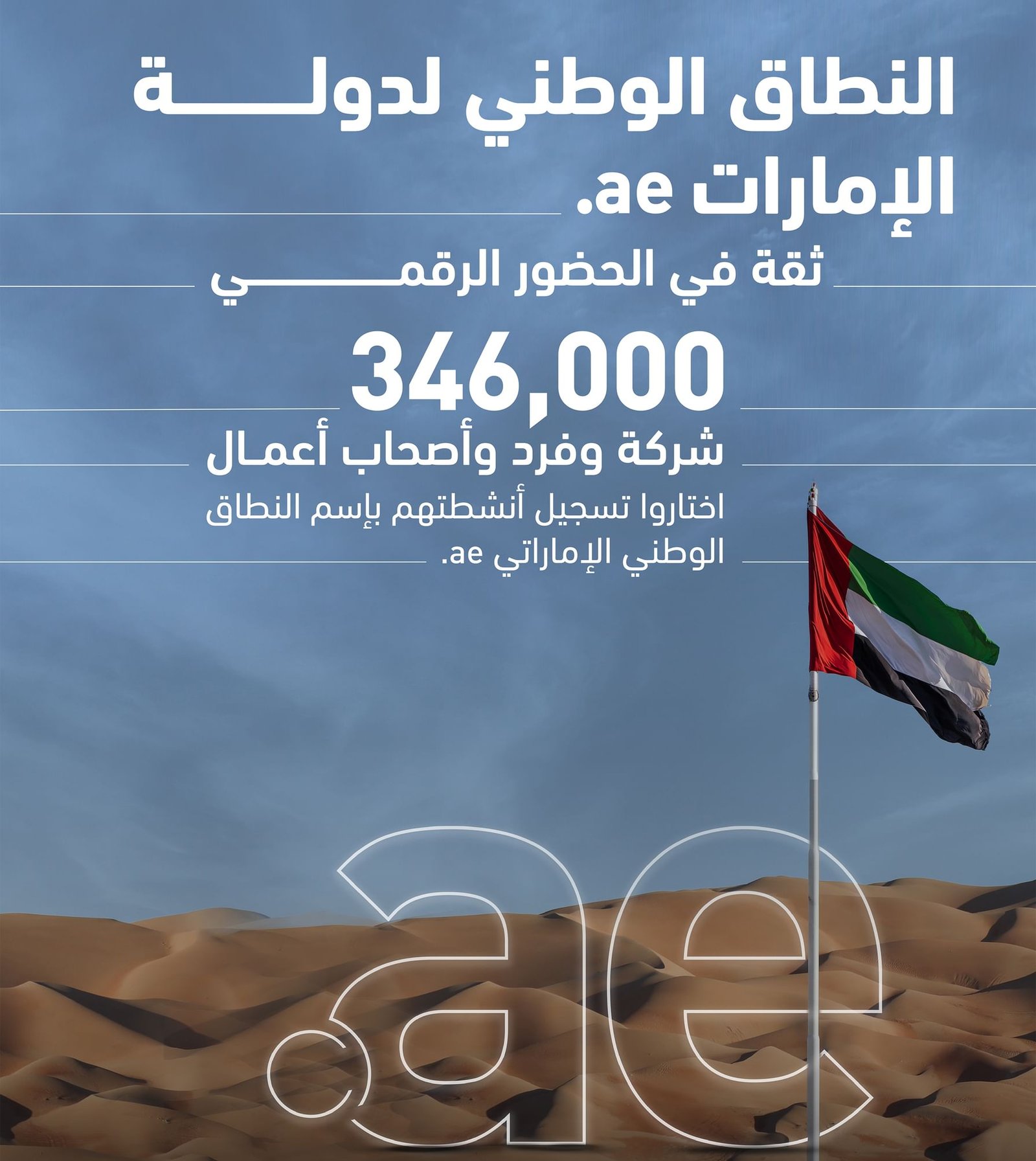 ".ae" يحقق إقبالا كبير من الشركات والأفراد وأصحاب الأعمال 1 ".ae" يحقق إقبالا كبير من الشركات والأفراد وأصحاب الأعمال