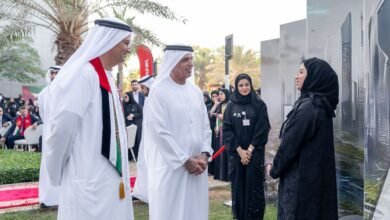 سعود بن صقر يشهد احتفالات بنك رأس الخيمة الوطني بعيد الاتحاد الـ 53