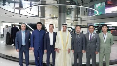 حاكم رأس الخيمة يزور شركات رائدة في قوانغدونغ الصينية