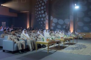 ولي عهد الشارقة يشهد حفل تخريج الفوج الـ2 من طلبة الدكتوراة والـ 6 من طلبة الماجستير بأكاديمية الشارقة للعلوم الشرطية
