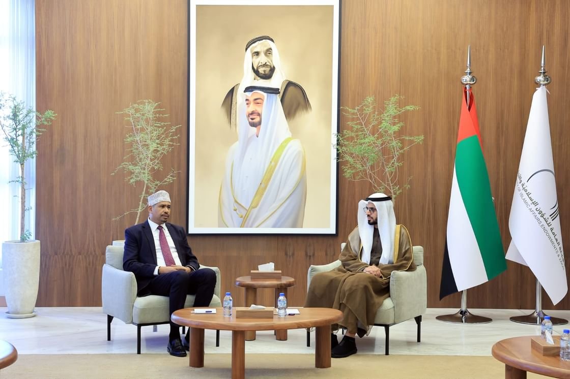 وزير الشؤون الدينية الصومالي: الإمارات نموذجٌ للخطاب الديني المعتدل 1 وزير الشؤون الدينية الصومالي: الإمارات نموذجٌ للخطاب الديني المعتدل