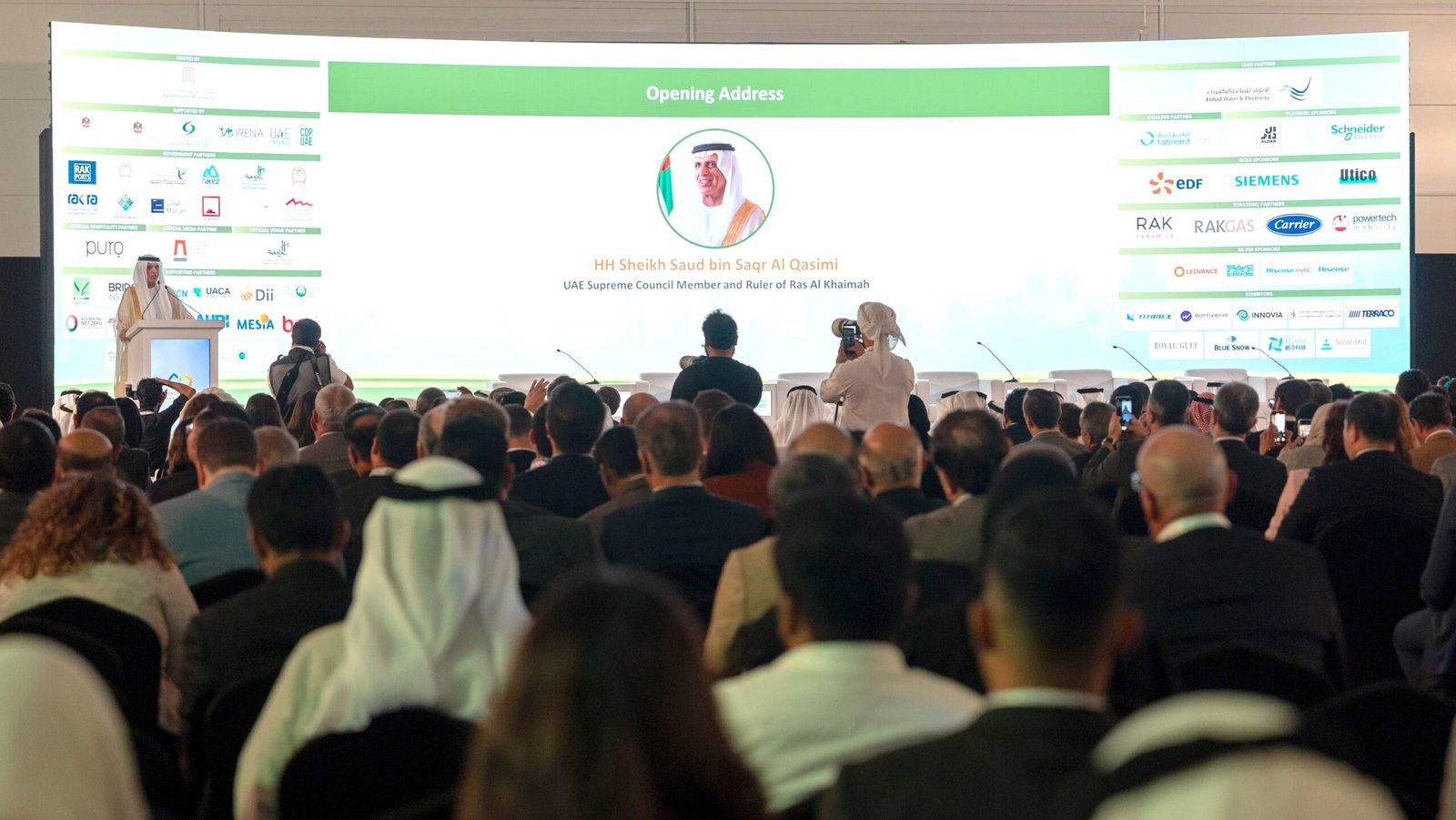 سعود بن صقر: طموحنا لعب دور فاعل في المشهد العالمي للطاقة المستدامة 1 سعود بن صقر: طموحنا لعب دور فاعل في المشهد العالمي للطاقة المستدامة