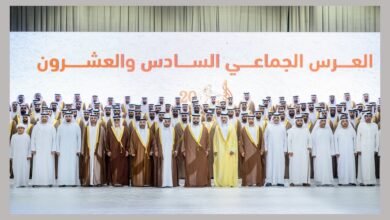 محمد الشرقي يشهد العرس الجماعي لـ"170" عريسا من أبناء الفجيرة