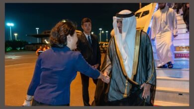 حاكم رأس الخيمة يصل إلى قوانغدونغ الصينية في زيارة تستغرق 4 أيام