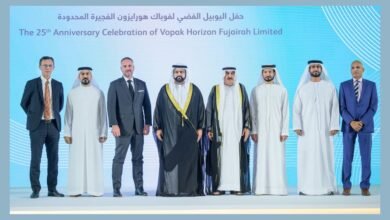 محمد الشرقي يشهد احتفالية شركة "فوباك هورايزون الفجيرة المحدودة" بيوبيلها الفضي ويُشيد بدورها في دعم قطاع الطاقة