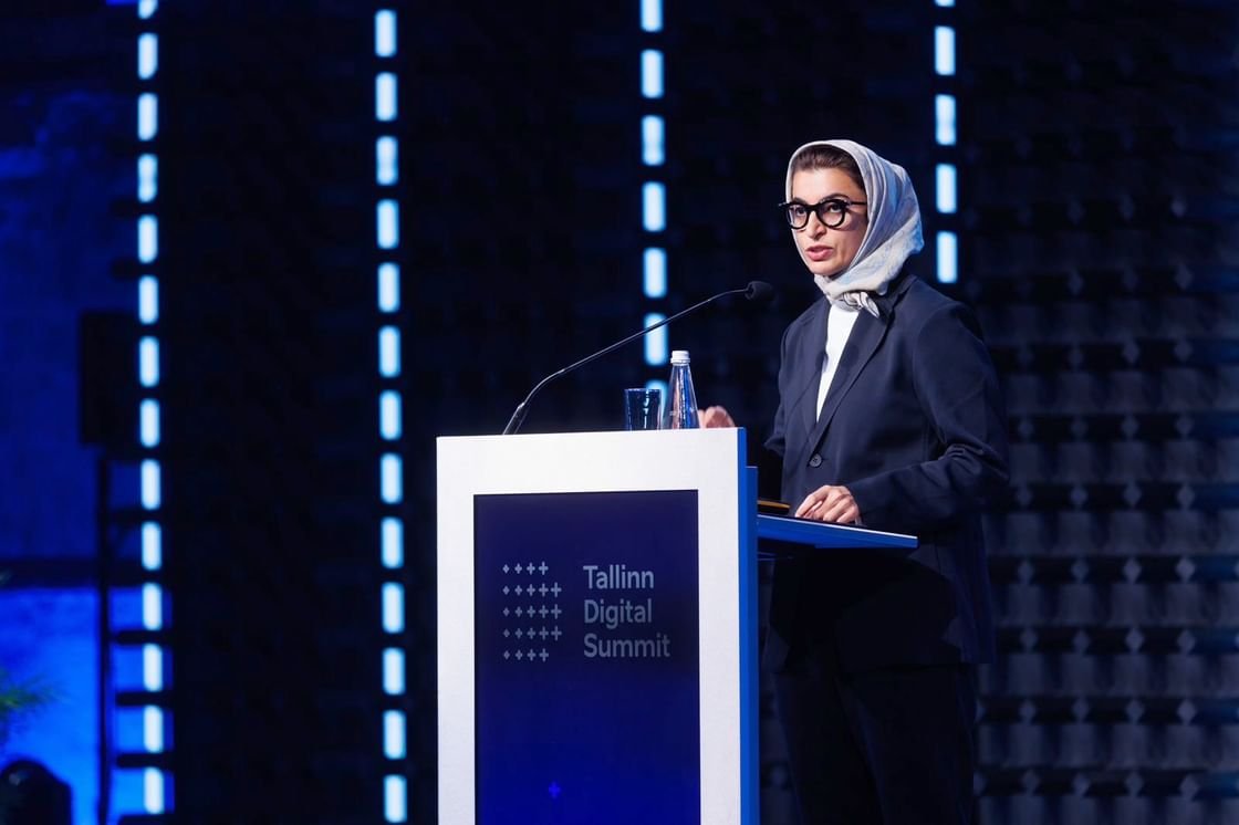 نورة الكعبي تسلط في قمة تالين الرقمية الضوء على دور الإمارات القيادي في مجال التكنولوجيا الناشئة 1 نورة الكعبي تسلط في قمة تالين الرقمية الضوء على دور الإمارات القيادي في مجال التكنولوجيا الناشئة