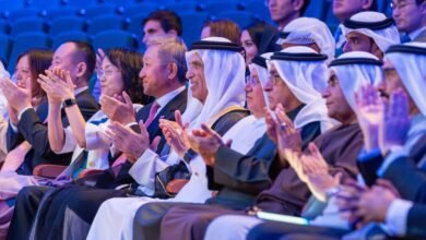 سعود بن صقر يشهد حفل فرقة "الأوتار الرباعية" في رأس الخيمة