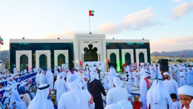 منطقة الحلاّه بالفجيرة تحتفل بعيد الاتحاد الـ53