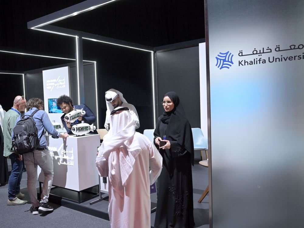 ابتكارات علمية لطلبة الجامعات الوطنية في “أسبوع أبوظبي للأعمال” 1 ابتكارات علمية لطلبة الجامعات الوطنية في “أسبوع أبوظبي للأعمال”