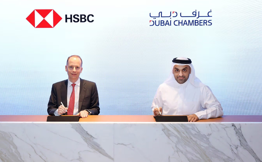 غرف دبي توقع مذكرة تفاهم مع بنك "HSBC" لتعزيز توسع الشركات محلياً وعالمياً 1 غرف دبي توقع مذكرة تفاهم مع بنك "HSBC" لتعزيز توسع الشركات محلياً وعالمياً