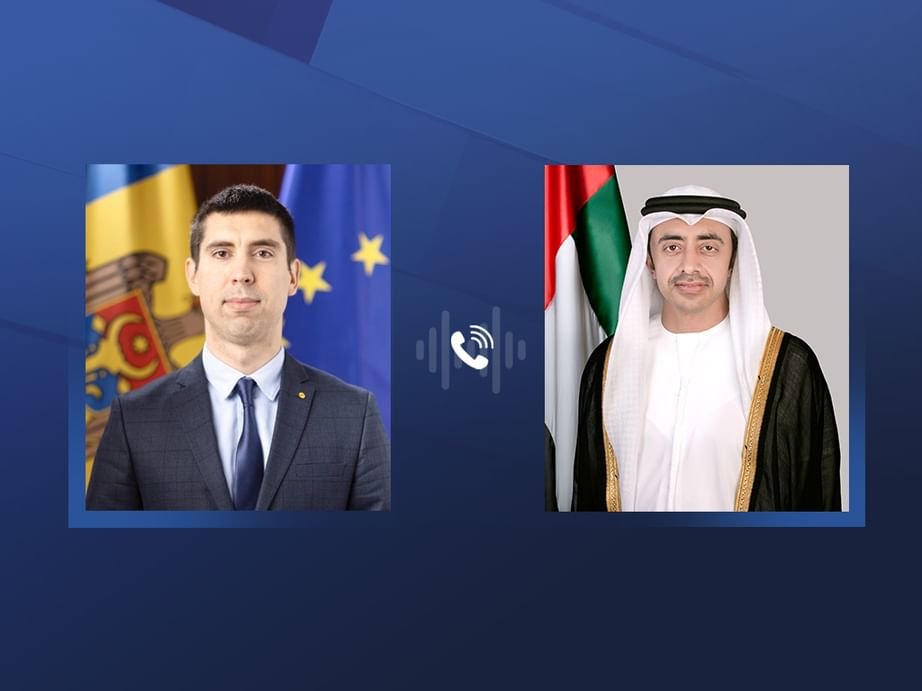 عبدالله بن زايد ونائب رئيس الوزراء وزير خارجية مولدوفا يبحثان هاتفيا العلاقات الثنائية 1 عبدالله بن زايد ونائب رئيس الوزراء وزير خارجية مولدوفا يبحثان هاتفيا العلاقات الثنائية