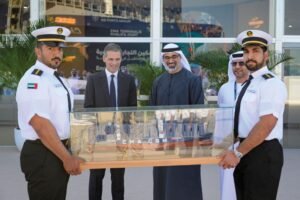 خالد بن محمد بن زايد يُدشن محطة الحاويات "سي إم إيه تيرمينالز" في ميناء خليفة - موسع 1-