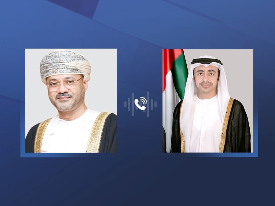 عبدالله بن زايد ووزير خارجية عمان يبحثان هاتفيا التطورات في سوريا 1 عبدالله بن زايد ووزير خارجية عمان يبحثان هاتفيا التطورات في سوريا